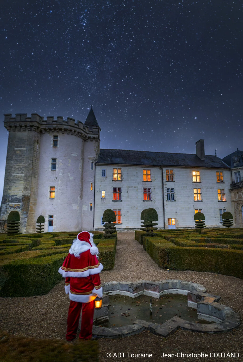 Le Château de Villandry à Noël
