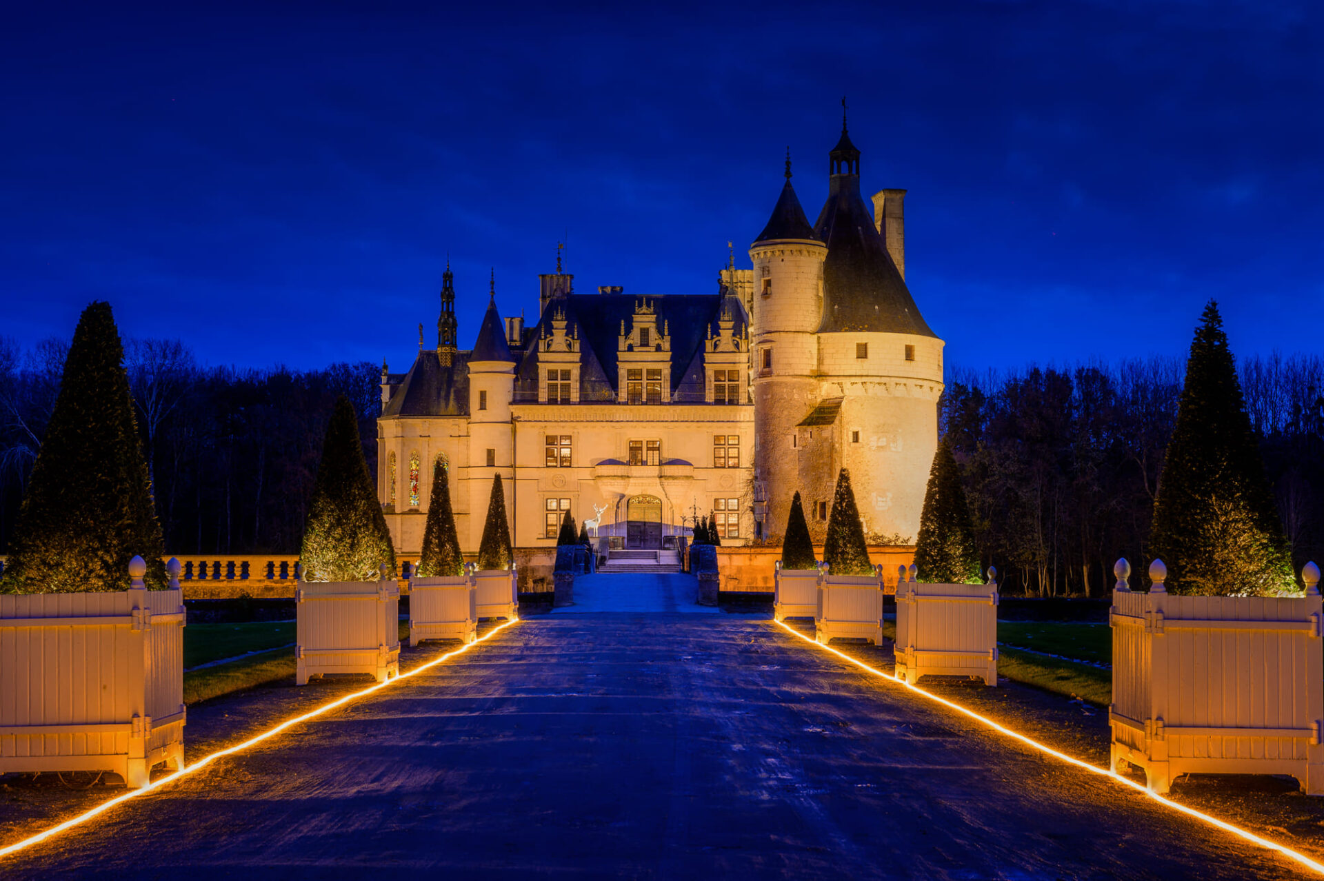 Le Château de Chenonceau à Noël